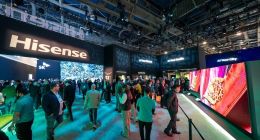 海信黑科技亮相CES2025，液晶電視史上第一次發出彩色光源