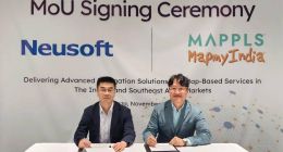 東軟集團與MapmyIndia簽署戰略合作協議 共繪全球智能出行新藍圖